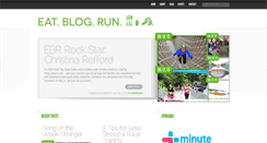 Desktop Screenshot of eatblogrun.com